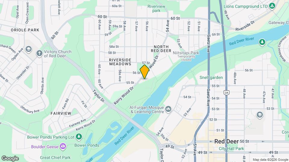 5519 Kerry Wood Dr Map and Location Details