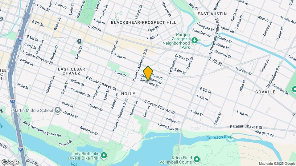 2311 Santa Rita St Map and Location Details