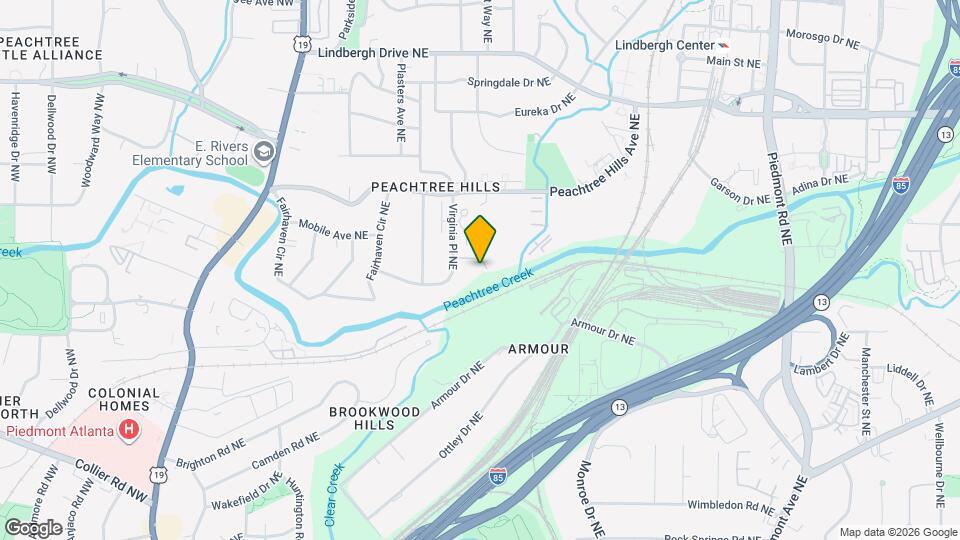 239 Kinsey Ct NE Map and Location Details