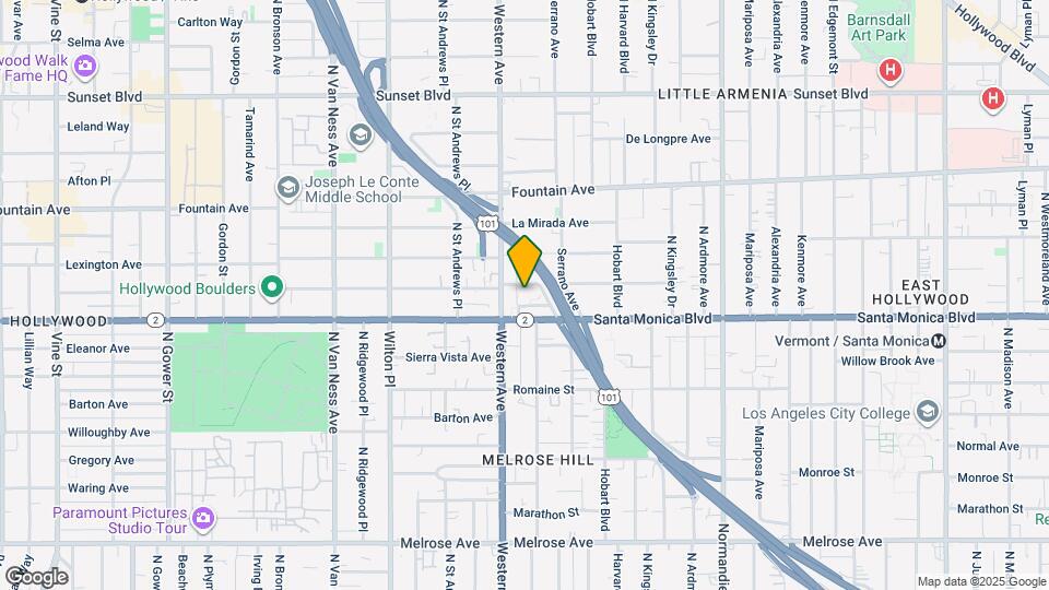 5442 Virginia Ave Map and Location Details