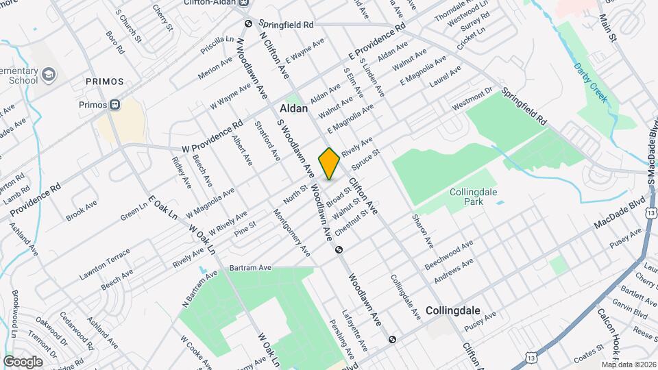 829 Spruce St Mapa y Detalles de la Ubicación