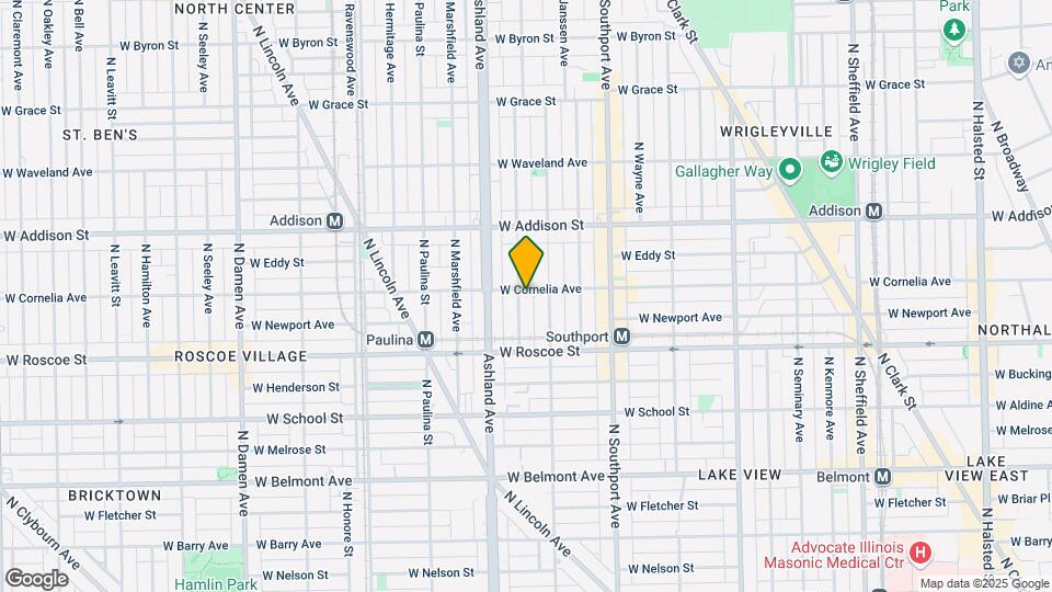 3453-55 N Bosworth Map and Location Details
