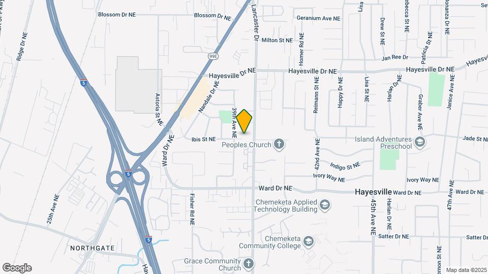3923 Ibis St NE Map and Location Details