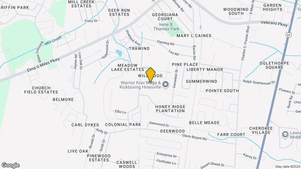 1021 White Cir Map and Location Details