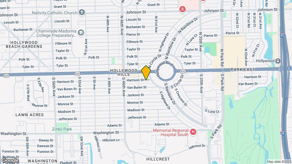 4300 Harrison St Mapa y Detalles de la Ubicación