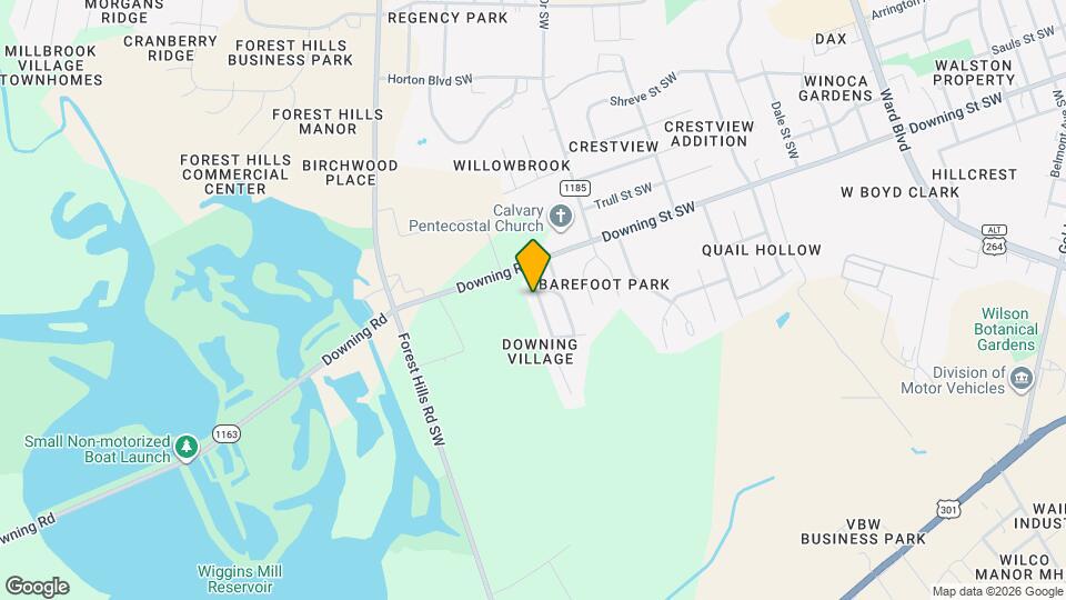 2416 Winding Creek Dr SW Map and Location Details