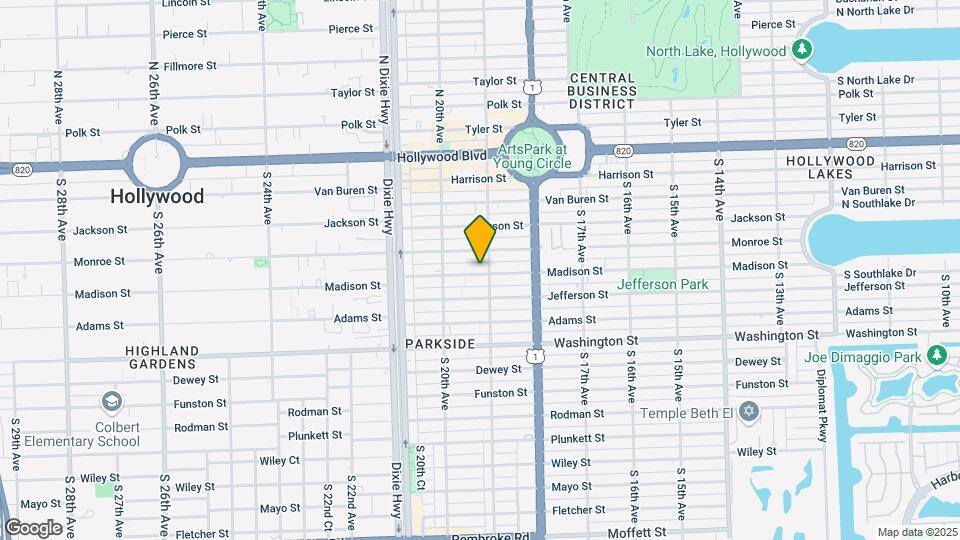 1925 Madison St Map and Location Details