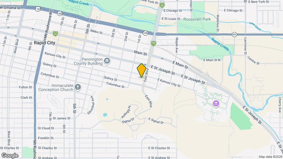 711 East Blvd, Unit Kreman Realty LLC Map and Location Details