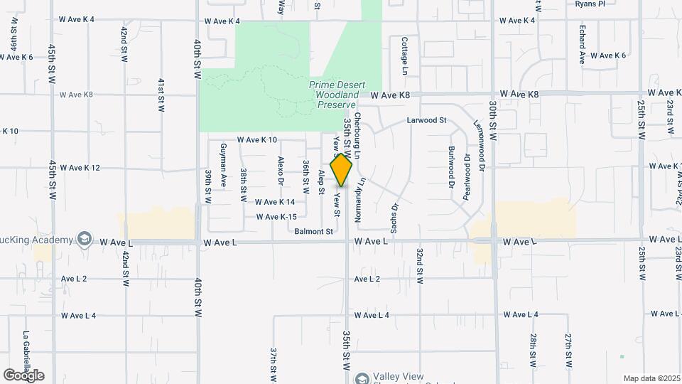 42900 Yew St Map and Location Details