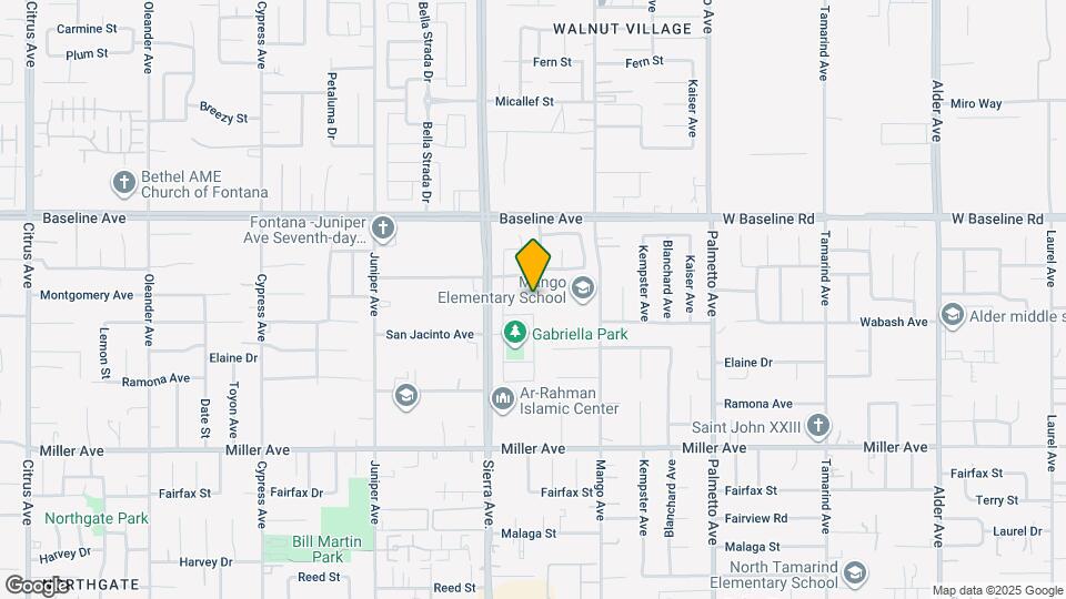 16969 Posey Pl Map and Location Details