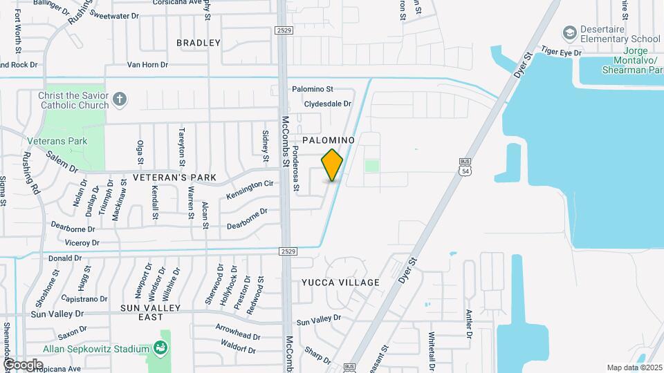 10448 Palomino St Map and Location Details