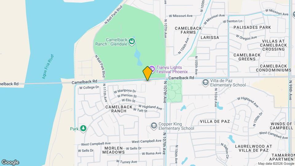 4937 N 108th Ave Map and Location Details