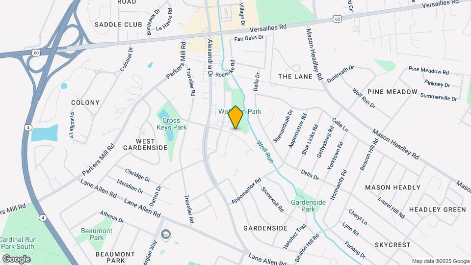 1049 Cross Keys Rd Map and Location Details