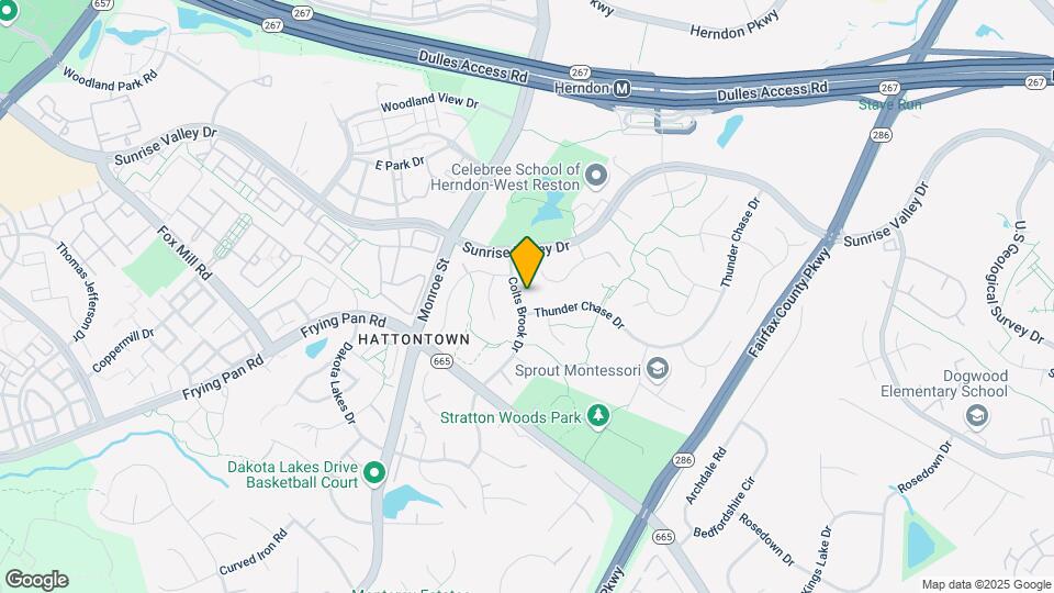 2311 Colts Brook Dr, Unit Apt 2 Map and Location Details
