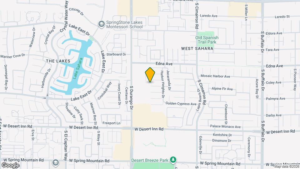 8492 Indigo Harbor Ave Map and Location Details