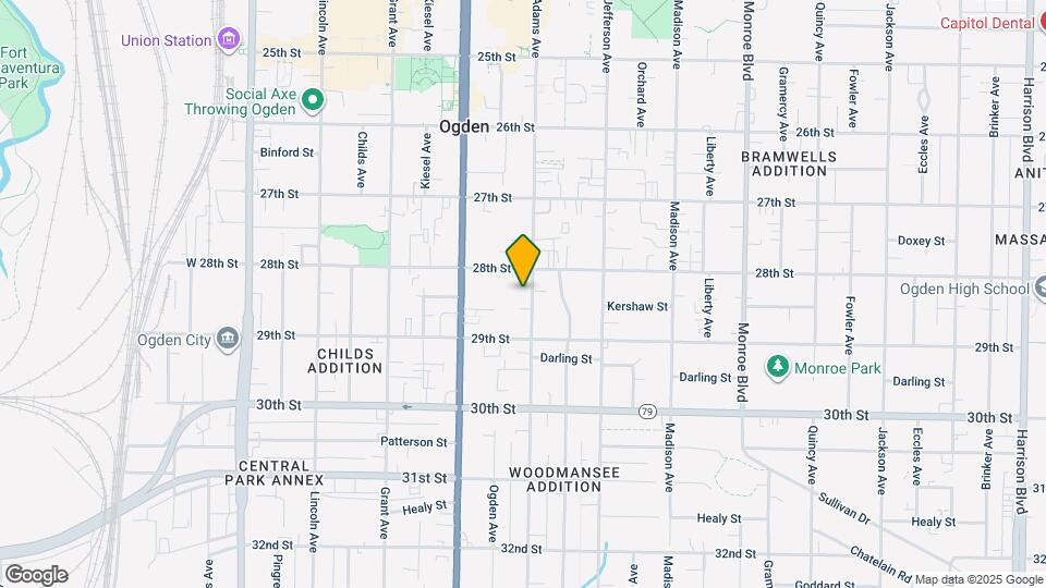2833 Adams Ave Map and Location Details