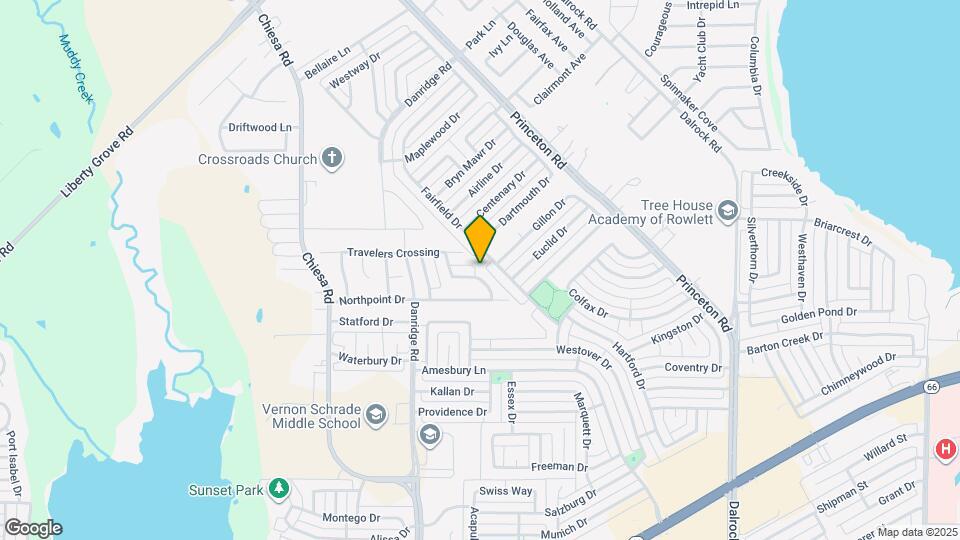 7218 Compass Point Dr Map and Location Details