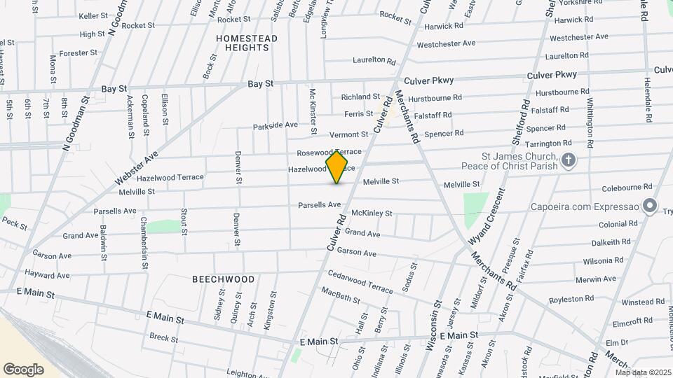 497 Melville St Map and Location Details