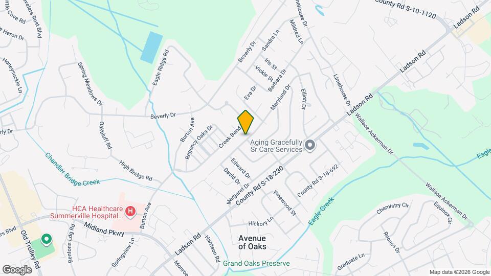 1282 Maryland Dr Map and Location Details