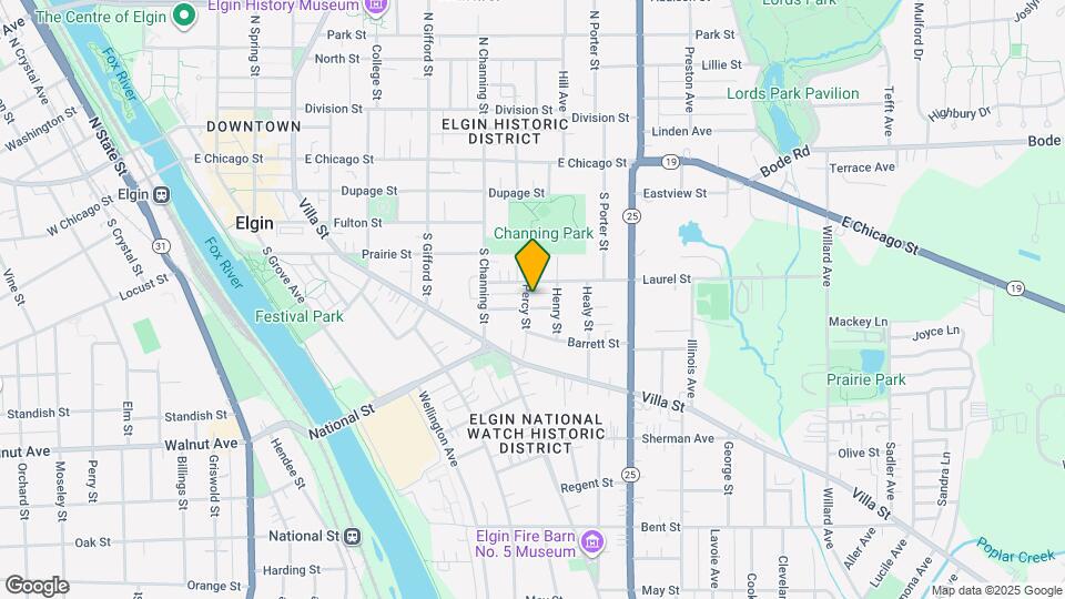 482 Stella St, Unit 1 Map and Location Details