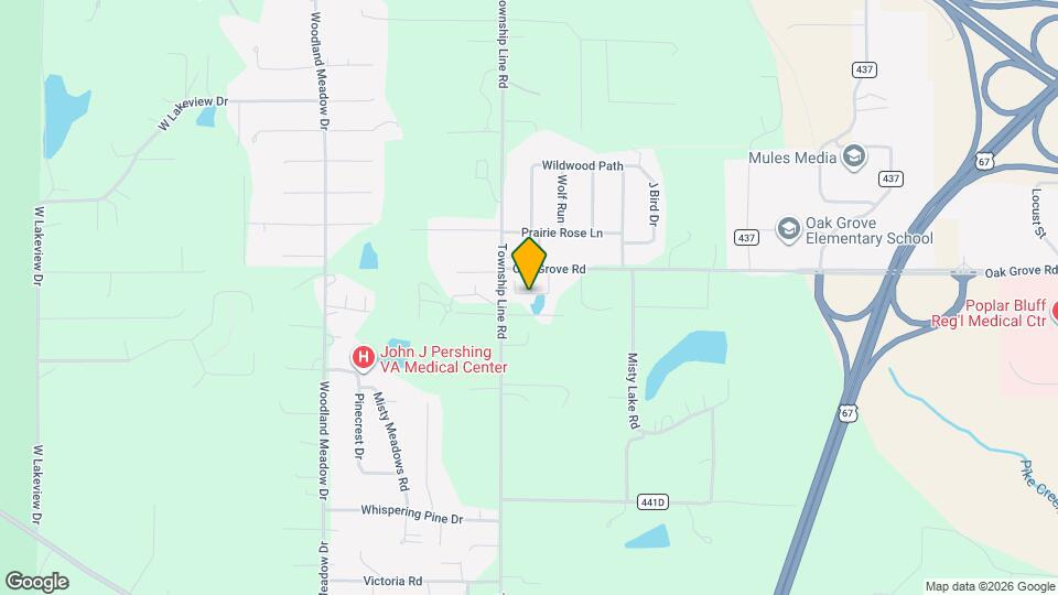 126 Deerfield Dr Map and Location Details