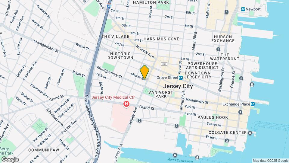 481 Jersey Ave Map and Location Details