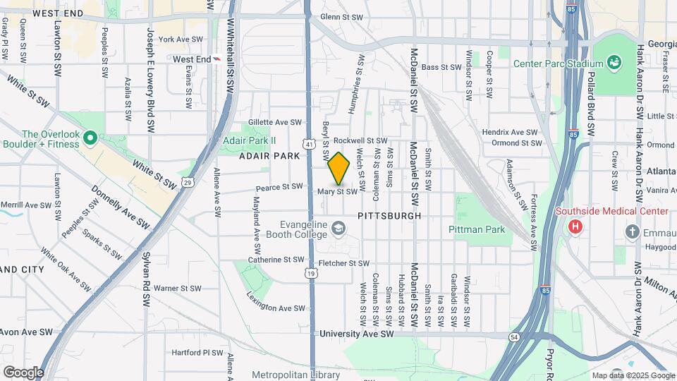 935 Hobson St Mapa y Detalles de la Ubicación