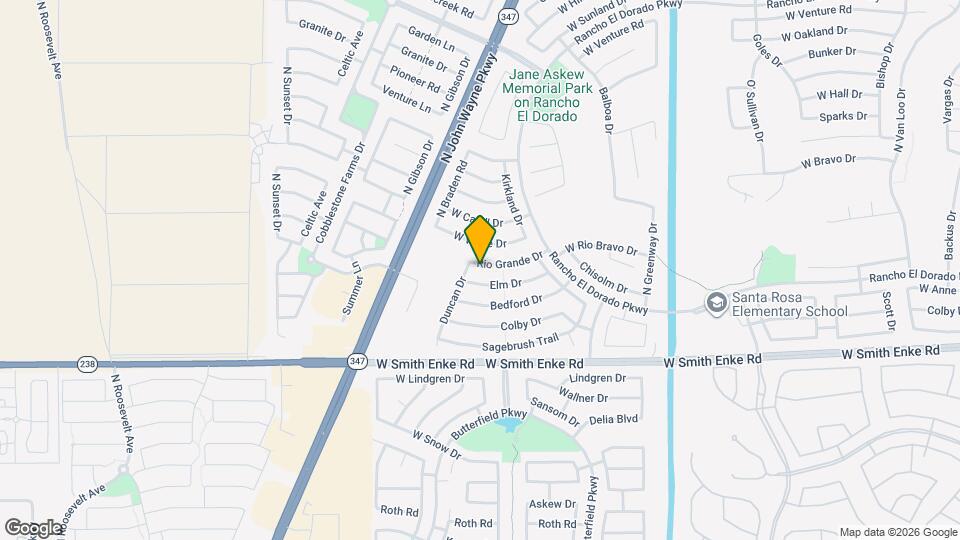 43839 Rio Grande Dr Map and Location Details