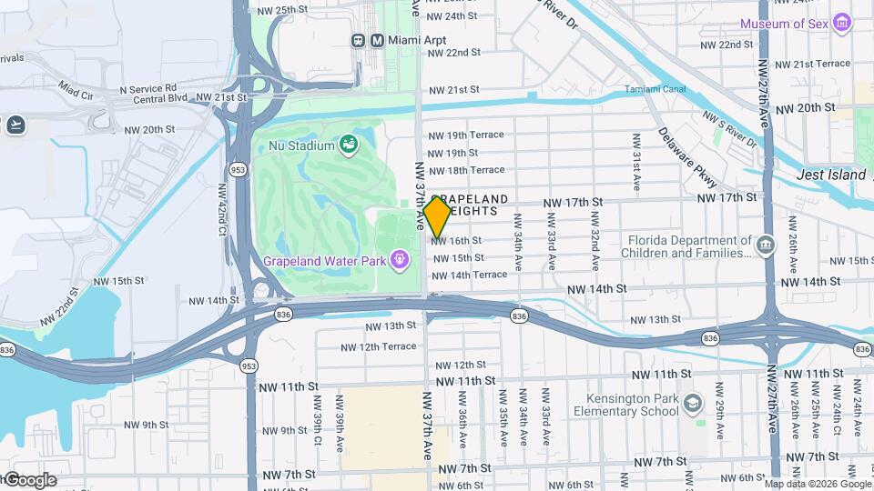 3680 NW 16th St Mapa y Detalles de la Ubicación