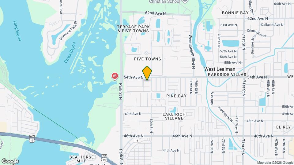 5287 81st St N Map and Location Details