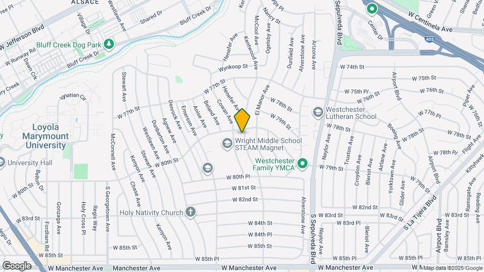 8005 Kentwood Ave Map and Location Details