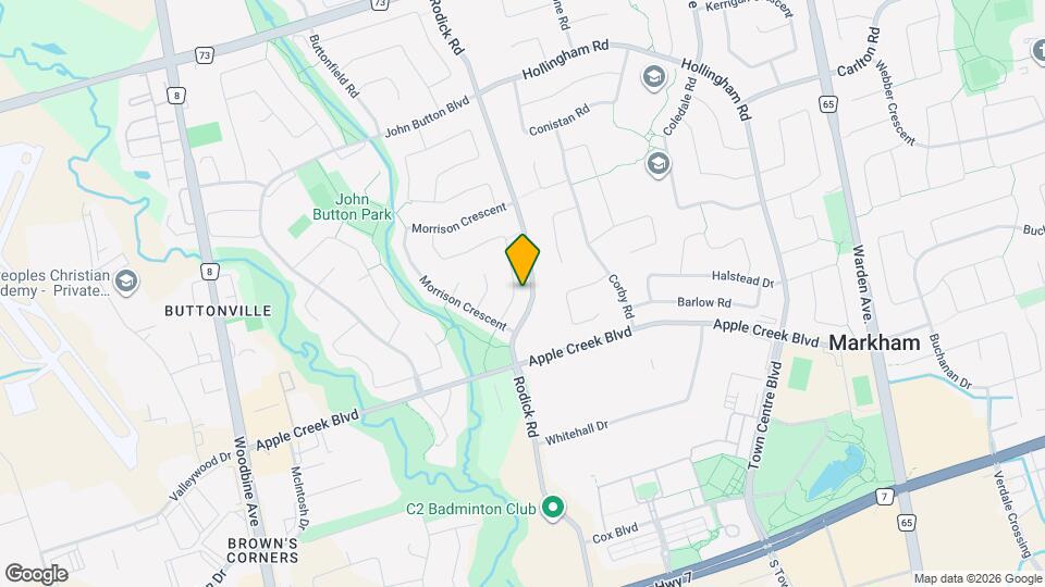 15 Mary Elizabeth Crescent Map and Location Details