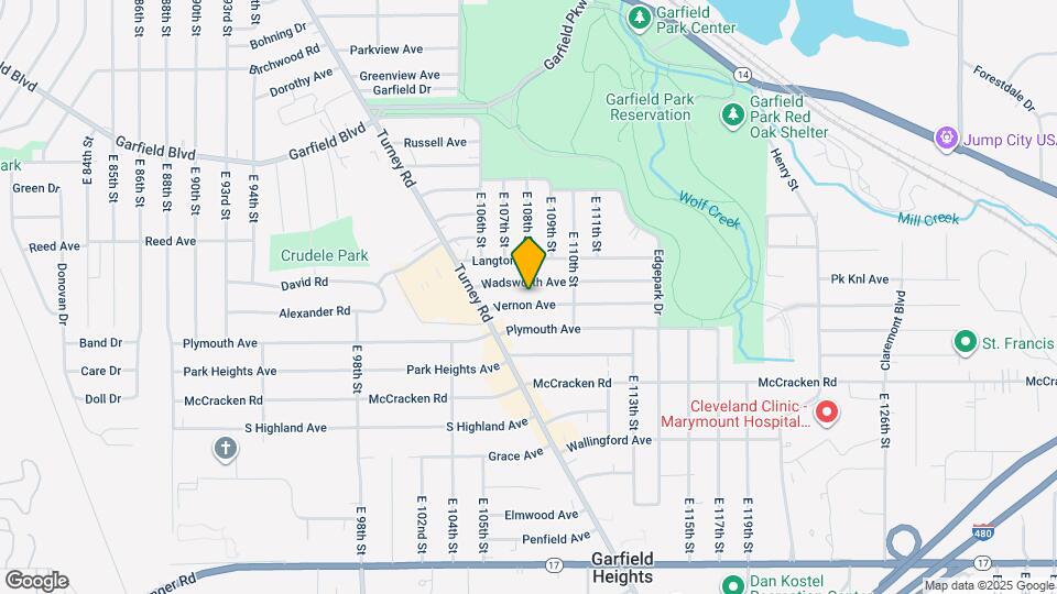10725 Vernon Ave Map and Location Details