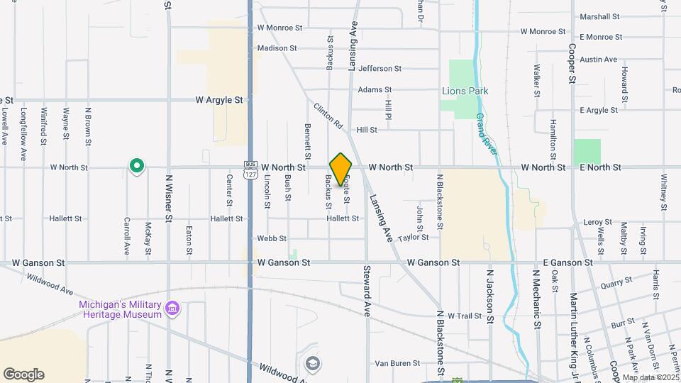 822 Foote St Map and Location Details