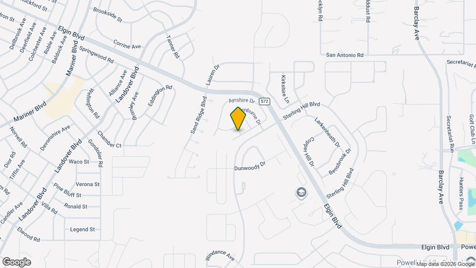 13409 Teaberry Ln Map and Location Details