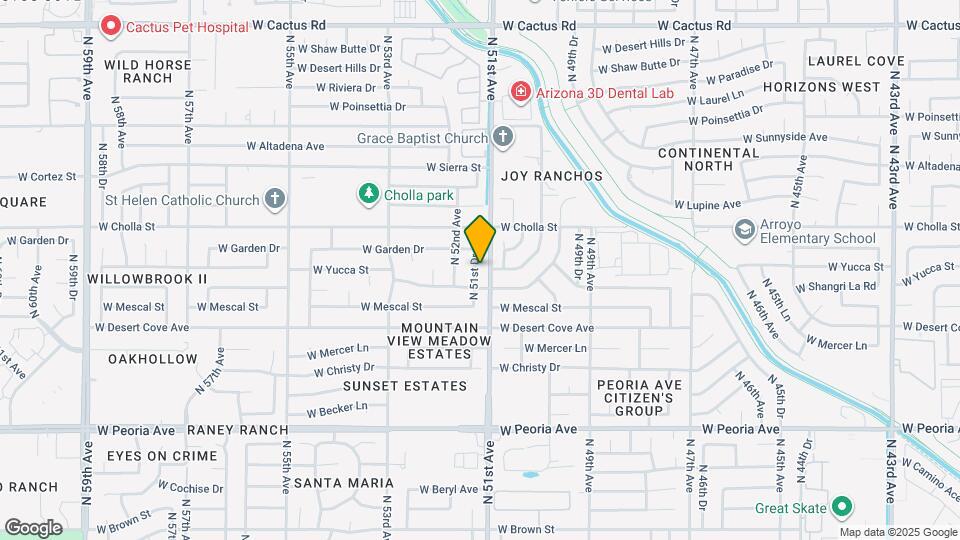 11219 N 51st Dr Map and Location Details