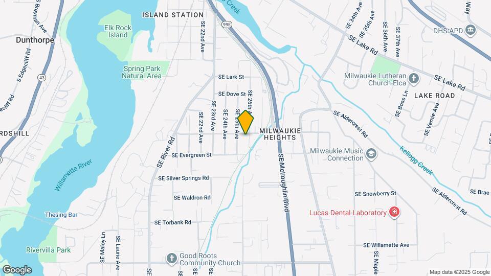 12825 SE 26th Ave Map and Location Details