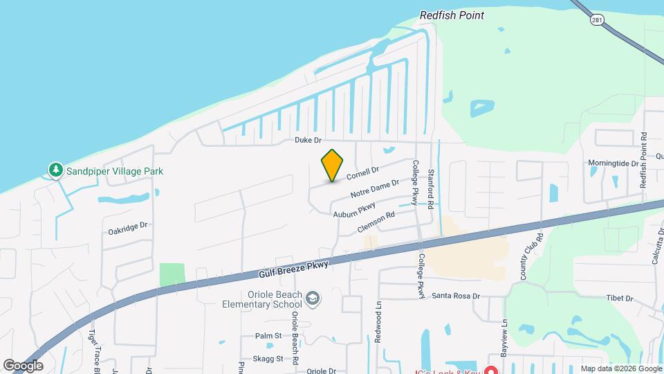 3155 Cornell Dr Map and Location Details