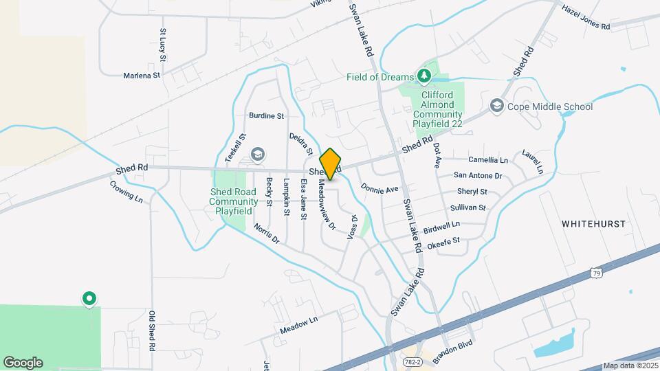 4642 Voss Dr Map and Location Details
