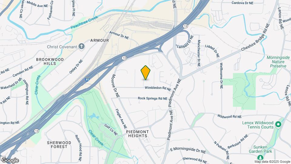 1939 Lebanon Dr NE Map and Location Details
