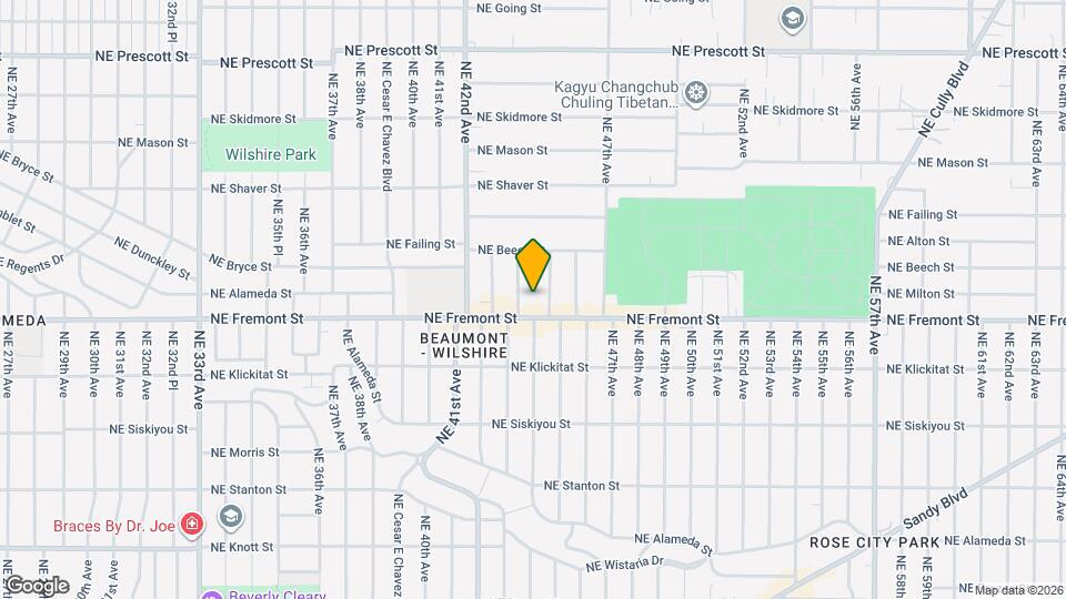 3534 NE 44th Ave Mapa y Detalles de la Ubicación