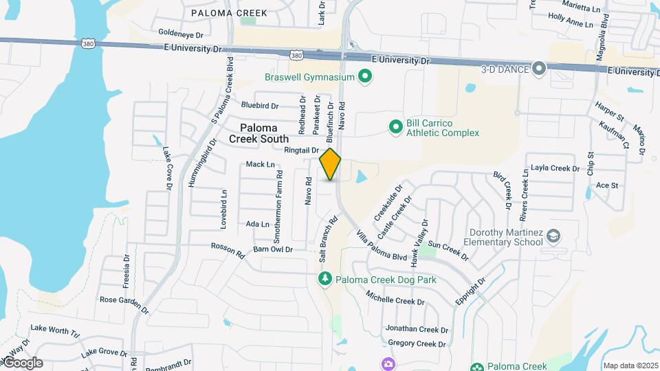 1816 Caney Creek Dr Map and Location Details