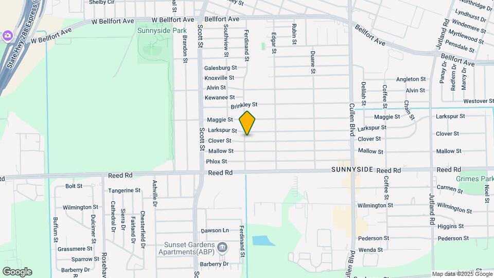 4301 Clover St Map and Location Details