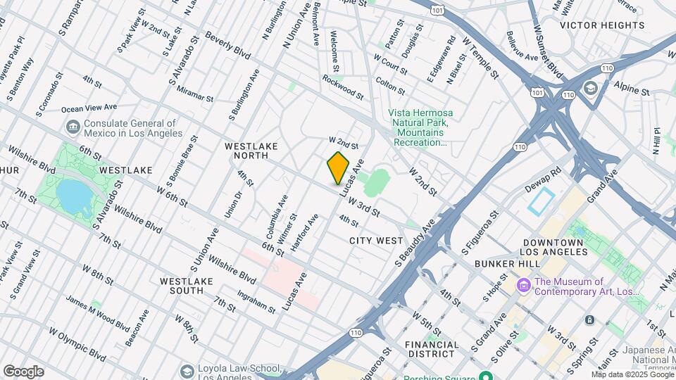 1401-1413 W 3rd St Mapa y Detalles de la Ubicación