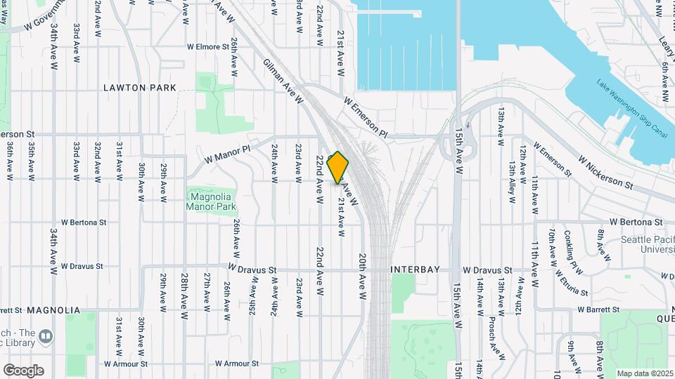 3453 21st Ave W Map and Location Details