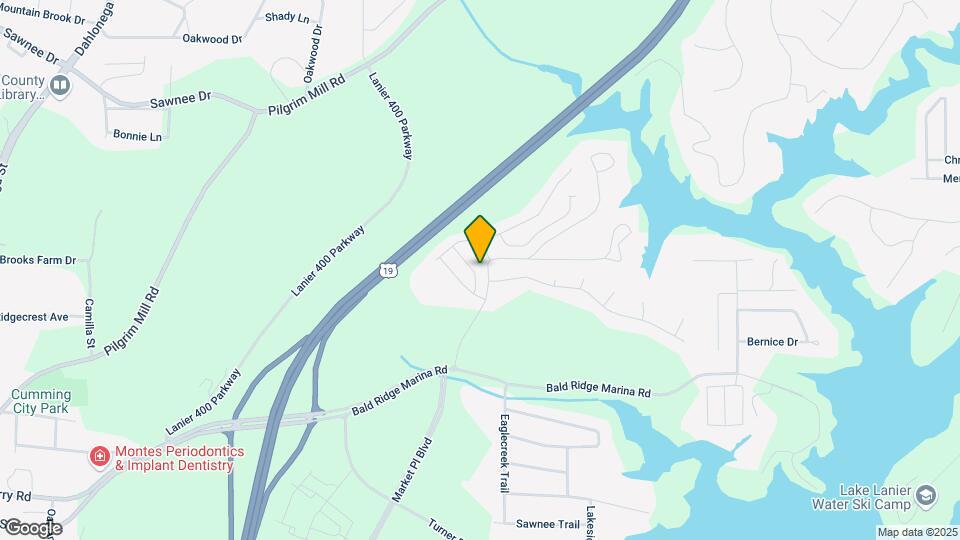 1222 Foxcroft Ln Map and Location Details