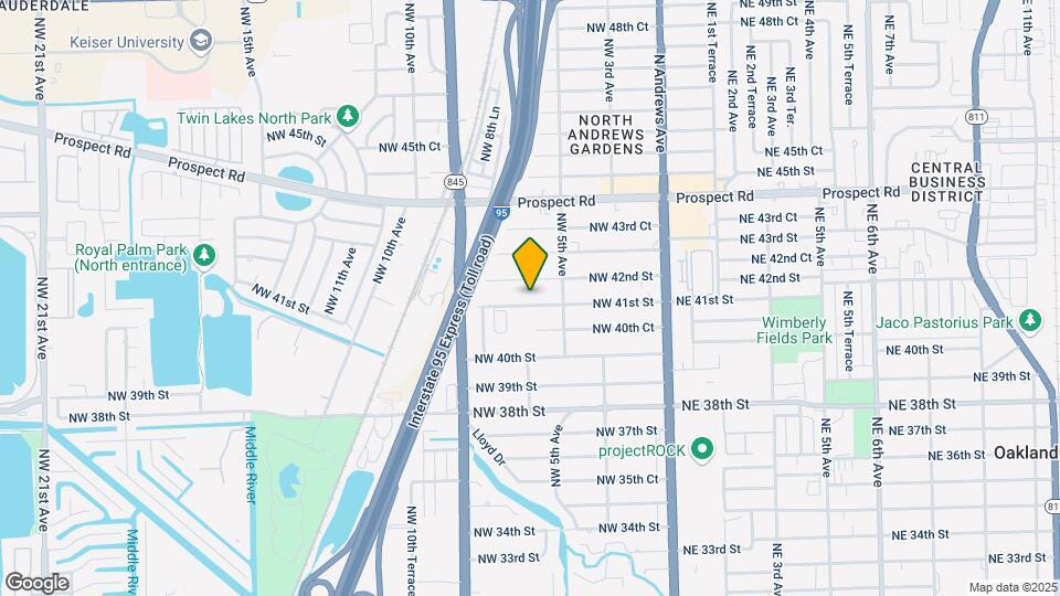 683 NW 41st St Map and Location Details