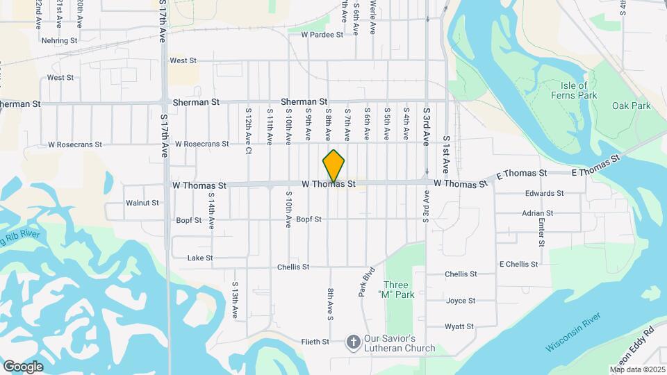 715 W Thomas St Map and Location Details