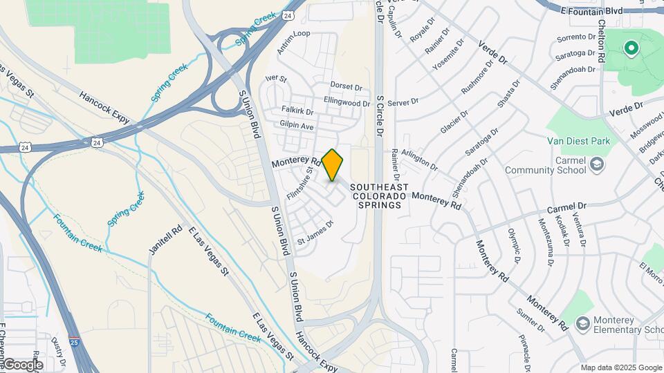 2484 St Paul Dr Map and Location Details