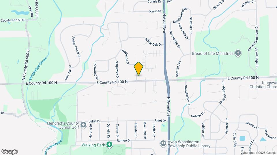 1025 Richfield Ln Map and Location Details